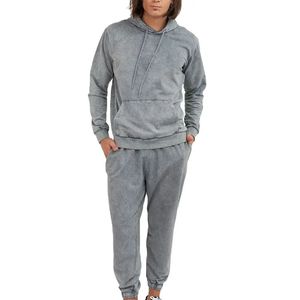 2025 meilleure qualité sur mesure lavage à l'acide survêtements grande taille tissu respirant séchage rapide Slim Fit hommes survêtements à vendre - Product Image 4