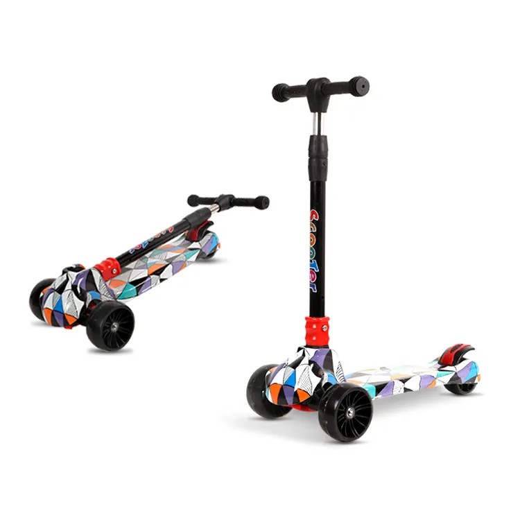 Carrinho de criança scooter ajustável, acessível, de alta qualidade e mais recente design, crianças, bebê, scooter, legal, crianças, bicicleta