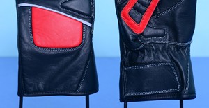 ถุงมือป้องกันมอเตอร์ไซด์ถุงมือหนังแท้เจาะรูสำหรับมอเตอร์ครอส - Product Image 5