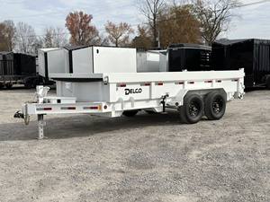 Remolque volquete blanco 7x16 barato a la venta - Product Image 5