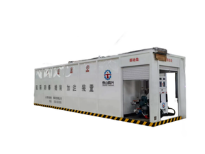 Station de service mobile, pompes à carburant, capacité de 1000L/500L, équipement de stockage de produits chimiques en acier au carbone pour conteneurs - Product Image 4