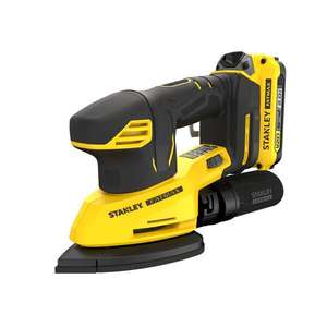 Stanley 18V Detail Sander Kit <b>with</b> 18V 2.0Ah <b>Battery</b> and <b>Charger</b> - Product Image 2
