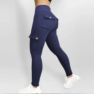 Jogger d'été pour femmes multi-poches élégant pantalon à séchage rapide qualité supérieure Slim Fit Cargo pantalon femmes - Product Image 4