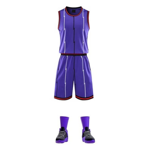 Tenues de basket-ball personnalisées pour hommes, couleur unie, vêtements de sport, ensembles de tenues de basket-ball personnalisées, respirantes, vêtements de basket-ball de qualité supérieure - Product Image 1