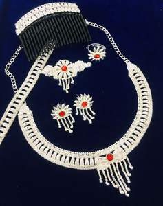 New Fashion Classic Women's <b>Wedding</b> <b>Earrings</b> <b>Silver</b> and Rhodium Plated Jewelry - Product Image 2