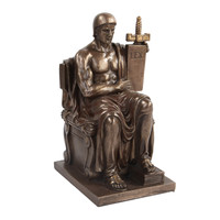 Dernière conception de sculpture antique en aluminium faite à la main modèle moderne pièce maîtresse décorations pour la maison fabricant en gros fournisseur
