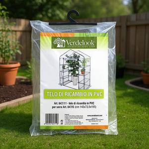 Couverture de serre Verdelook à 8 niveaux 140x72.5x195cm Transparente 647 pour serres de jardin et pièces - Product Image 3