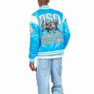 Fabricants de vêtements Designer Letterman Veste d'hiver pour hommes Vestes universitaires en coton à rembourrage unisexe à la mode - Product Image 4