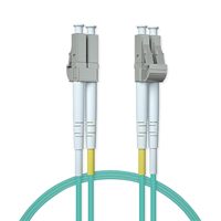 Kabel Patch Fiber Optik FTTMAX OM4 1M LC LC 100G 40G 10Gb 50/125m LSZH Duplex untuk Jaringan Enterprise, Modul Transceiver Data SFP 1
