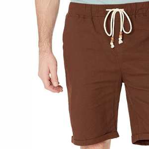 Personalizado al por mayor novedad de verano Pantalones cortos para hombre de algodón orgánico pantalones cortos para correr para hombre Jersey personalizado pantalones cortos de sudor pantalones de hombre con cordón - Product Image 3