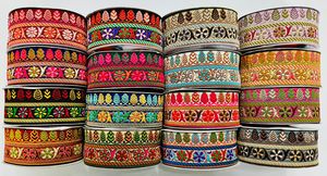 Fashionable Jacquard Lace Fabric with Embroidery Elegant Detailed Lace for <b>Womens</b> Clothing Skirts Blouses and Gowns Bulk - Product Image 5