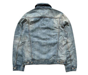 Chaqueta Vaquera para Hombre, Popular, Ajustada, Elástica, Cómoda y Duradera, Perfecta para Ropa Casual y Conjuntos Diarios - Product Image 3