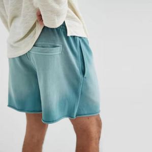 Custom Logo Best Design Plain Breathable Material Quick Dry Men Acid Wash Shorts New Streetwear Style Men Acid Wash Shorts - Product Image 4