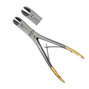 Fórceps de corte de hueso Ruskin de alto grado medio oro doble resorte Acero inoxidable Liston cortador de hueso alicates quirúrgicos manuales - Product Image 1