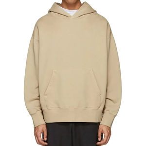 Sudadera con capucha de algodón de alta calidad para hombre con logotipo personalizado y cara completa de felpa francesa para hombre, novedad de 2025 - Product Image 5