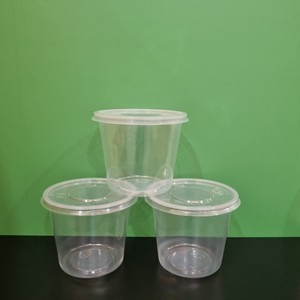 Tamaño personalizado aceptado fabricante de Vietnam 350 500 550 600 700 1000 1200ml forma redonda PP envases de plástico para alimentos con tapa - Product Image 5