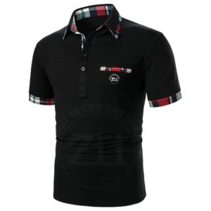 Alta calidad de secado rápido Slim Fit hombres para Polo camiseta diseño de impresión Digital poliéster Golf Jersey liso Jersey prenda - Product Image 6