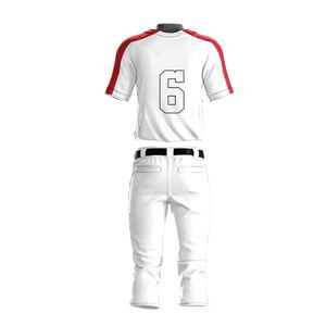 Conjuntos de camisetas de béisbol a rayas con sublimación personalizada Unisex de alta calidad uniforme de hombre transpirable de corte automatizado - Product Image 5