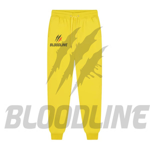 Pantalones Chinos Unisex Color Caqui de Bloodline International, Cintura Elástica con Cordón, Múltiples Bolsillos, Estilo Formal, Antipilling, Servicio OEM - Product Image 4