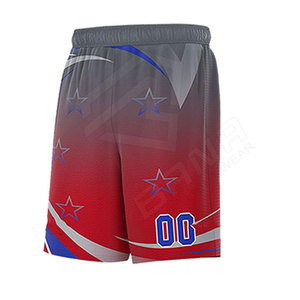 Uniformes de baloncesto OEM profesionales para jóvenes Logotipo personalizado Pantalones cortos de verano Tallas grandes Diseño transpirable Precio caliente - Product Image 6