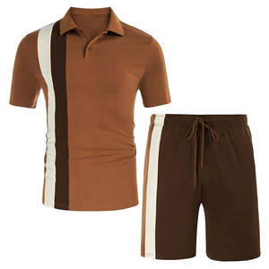 Ensemble chemise et Short de sport pour hommes, Logo personnalisé de qualité supérieure, ensemble court original pour hommes - Product Image 1
