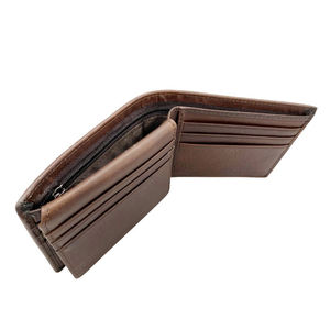 Top Quality Custom Made Leather Men <b>Wallet</b> Personalized Solid Color Men Slim Leather <b>Wallets</b> for Outdoor High Quality OEM - Product Image 3