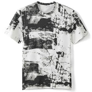2025 été marque grande taille T-shirt pour hommes loisirs impression 3D pur coton T-shirts pour hommes - Product Image 5
