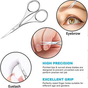 กรรไกรหนังกำพร้าใหม่, เครื่องมือดันหนังกำพร้าที่แหลมกำจัดหนังกำพร้า, ที่ตัดหนังกำพร้าสำหรับเล็บ - Product Image 4