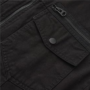 Nouveau 2025 haute qualité Vintage vestes lourdes coton fermeture éclair Double poche lavé décontracté classique Vintage veste - Product Image 5