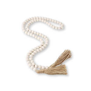 Vietnamien décoratif bois perle chaîne lien décor bois noeud sculpté à la main lien bois perle guirlande bouddha ornement - Product Image 5