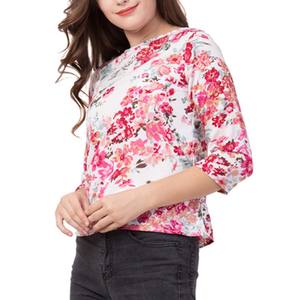 Camiseta informal para mujer, ropa 100% de algodón, personalizada, oversize - Product Image 4