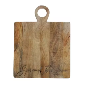 Planche à découper en bois gravée au laser de la plus haute qualité pour la cuisine hacher les fruits et légumes disponibles au prix de gros - Product Image 3