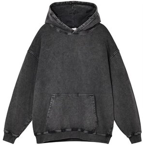 Sweat à capuche léger en pur coton pour hommes et femmes, pull décontracté et à la mode - Product Image 1