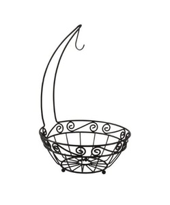 Supplier of Metal Fruit <b>Basket</b> <b>Black</b> Color of Handmade Table Top Fancy Wholesale High Class Quality Metal Fruit <b>Basket</b> - Product Image 5