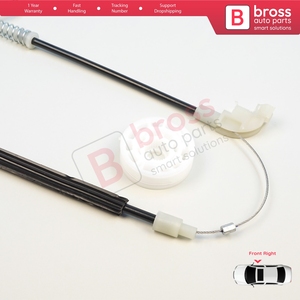 Kit de réparation de lève-vitre avant droit BWR5616 pour Carisma DA 1995-2006 4/5 portes MR912460 Pièces automobiles Bross Fabriqué en Turquie - Product Image 3