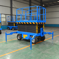 Plateforme de travail élévatrice mobile hydraulique de qualité supérieure pour atelier, équipement de levage aérien à charge lourde et structure stable