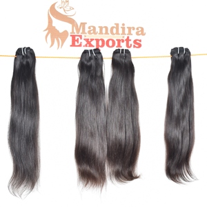 100% cutícula alineada Temple cabello humano Remy profundo tejido Natural rizado 8-32 pulgadas largo recto negro indio cabello humano - Product Image 5
