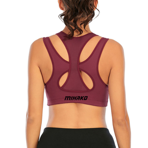 Soutien-gorge de sport pour entraînement et gymnastique de haute qualité personnalisé de grande taille à maintien élevé sur le devant, extensible dans les quatre sens, nouveauté au meilleur prix, vente en gros - Product Image 6
