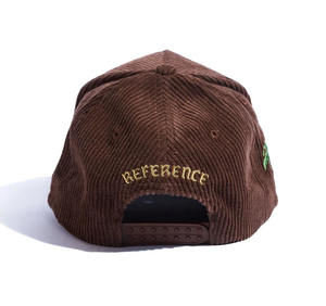 Sombrero de pana en 3 colores, productos al por mayor, gorra deportiva con logotipo personalizado, ala curva de 5 paneles, gorra de béisbol de perfil medio de alta calidad - Product Image 6