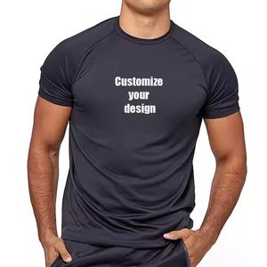 OEM Quick Dry Oversized <b>Muscle</b> Fitness <b>Mens</b> Gym <b>T</b> <b>shirts</b> High quality Summer <b>Men</b> Embossed <b>T</b> <b>shirts</b> with custom logo and design - Product Image 1