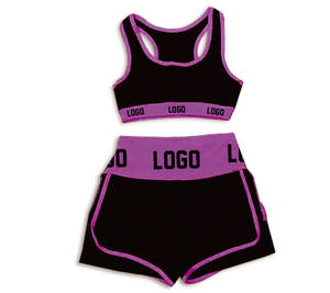 Transpirable Fitness Top Sujetador deportivo Gimnasio Pantalones cortos Ropa de yoga 2 piezas Ropa Streamline Nuevo Fitness Gym Conjuntos de mujer - Product Image 3