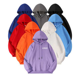 Sudadera con Capucha Unisex de Gran Tamaño, Tejido de Algodón Grueso de Alta Calidad, con Letras Bordadas, Logotipo Personalizado, Corte Holgado, Disponible en Existencia - Product Image 1