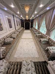 Sofá estilo Majlis árabe, diseño clásico, elegante conjunto para sala de estar, asientos de esquina de lujo, diseño que ahorra espacio - Product Image 6