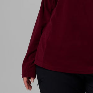 Sudadera Cómoda para Mujer con Diseño de Tono Sólido para Clima Frío, con Logotipo Personalizado / Precio Económico para Pedidos al por Mayor, Cuello Alto - Product Image 3