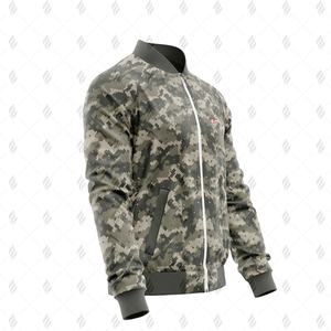 Chaqueta Varsity para Hombre, Estilo Casual de Invierno, Material de Forro Polar Grueso de Poliéster, Construcción de Alta Calidad, Cierre Frontal con Cremallera, Listo para OEM - Product Image 4