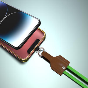 CABLE DE DATOS 35W 1,5 M VERDE CB-309CL TIPO C a IPHONE Y CORREA DE TELÉFONO MÓVIL - Product Image 3