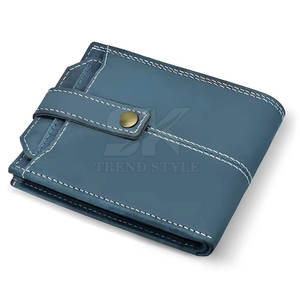 Portefeuille zippé en cuir souple pour homme, très vendu, de qualité supérieure, fin et élégant. - Product Image 5