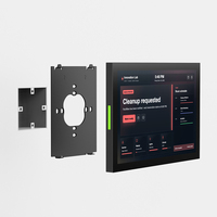 Panel Sentuh Dinding Android 16 PoE 10.1 Inci dengan Kontrol RS485, Tablet Panel Dinding 4G Single-gang AS dengan Sensor Gerak ODM