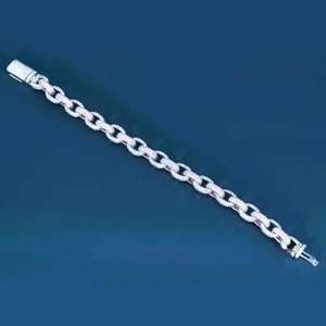 Round Cut Iced Out Moissanite Diamond Cuban Link Bracelet Cadeau pour les bijoux de mode pour hommes 925 Sterling Silver - Product Image 2