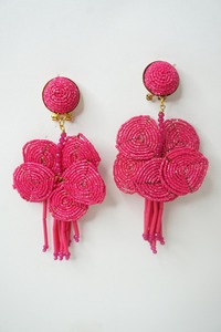 Pendientes de diseño rosa multicolor de tendencia caliente Ventas calientes para mujeres Unisex Joyería de fiesta de estilo clásico de moda - Product Image 4